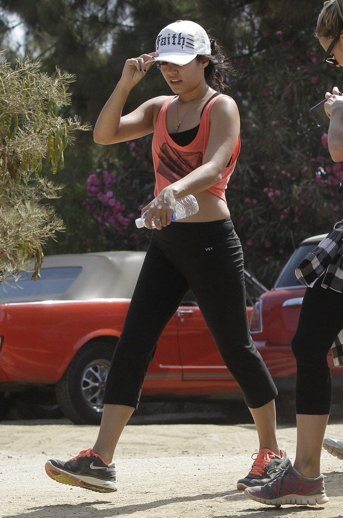 Vanessa Hudgens hot at Runyon Canyon in Los Angeles